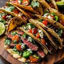 1 Dozen Steak Tacos Platter