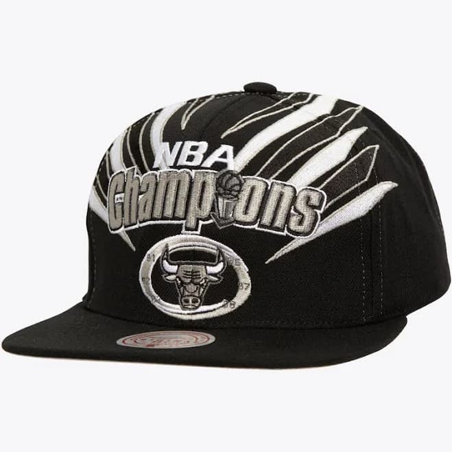 Mitchell & Ness Men's Chicago Bulls 98 Champ Flipside Snapback Cap