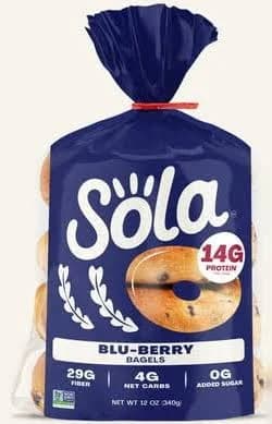 Blu- Berry Bagels