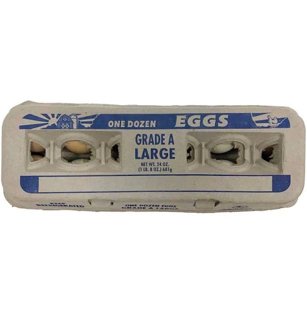 Stromberg's Grade A Large Printed Egg Cartons