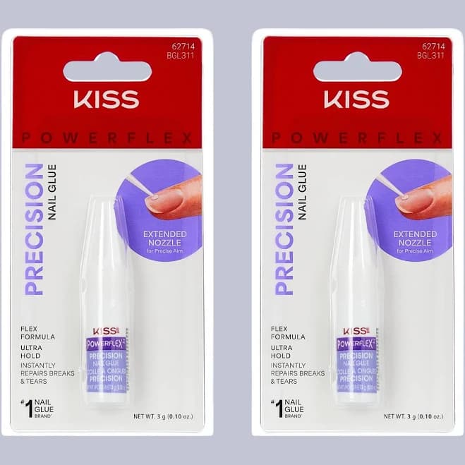 Kiss Powerflex Precision Nail Glue 4 Pack