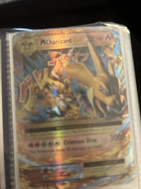 Pokemon Trading Card Game Evolutions M Charizard EX