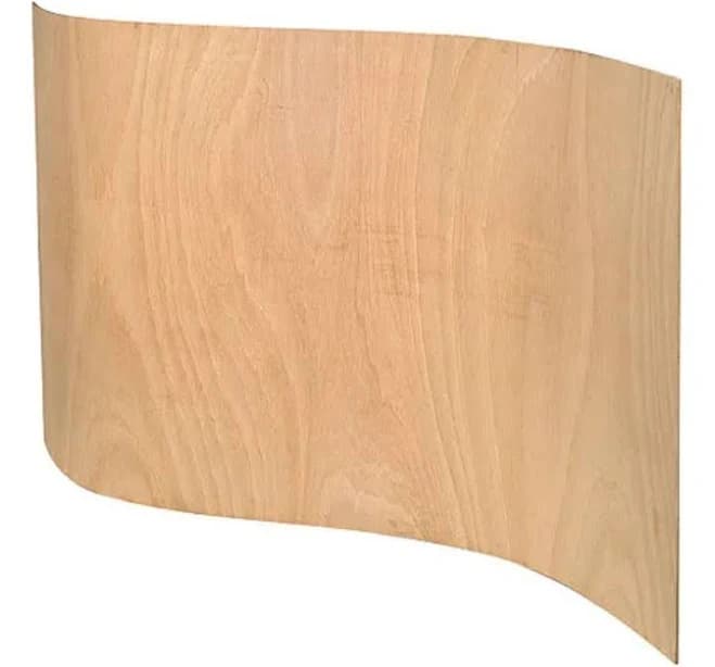 Wiggle Wood 8 ft. x 4 ft. x 3/8 in. (9 mm) Bending Plywood