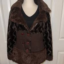 Jackets & Coats | Brown Fur Coat | Poshmark