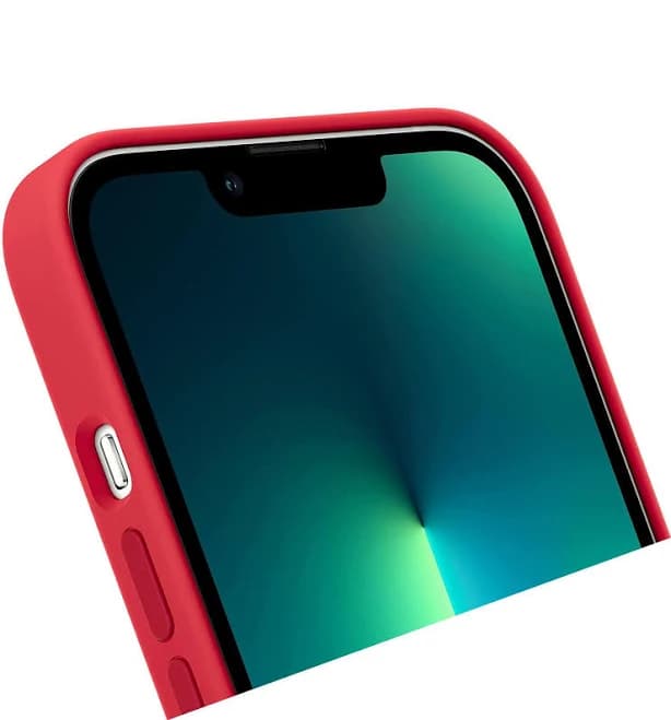 Apple iPhone 13 Pro Max Silicone Case with MagSafe - RED