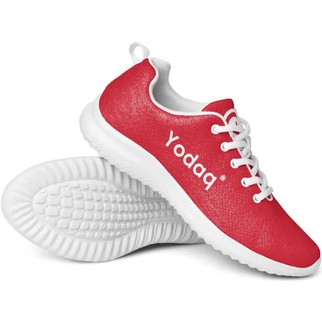 Yodaq Men's Lightweight Knit Gym Sneakers