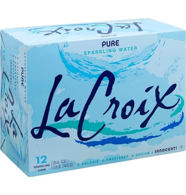 Bulk - LaCroix Sparkling Water 12 ea - 2 Pack 144 oz 2 Pack