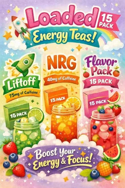 Loaded Tea 15 pack