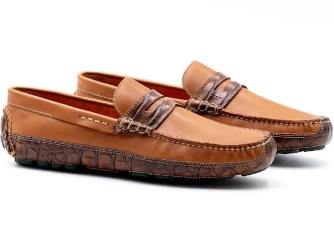 Monte Carlo Saddle Leather Penny Loafers