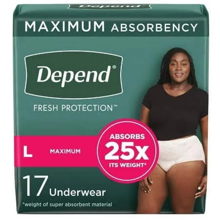 Depend Fit-Flex Underwear for Women