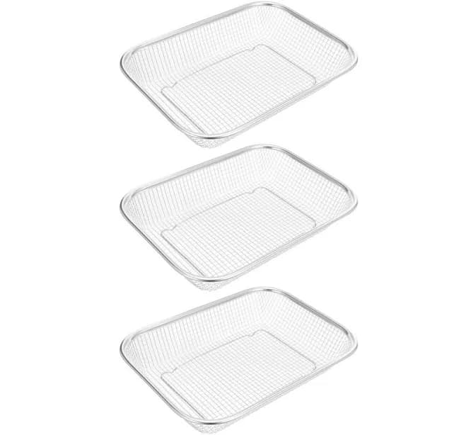 3 PC Fruit Colander Kitchen Sink Strainer Basket Fruits Vegetables Colander Basket Fruit Washing Bowl