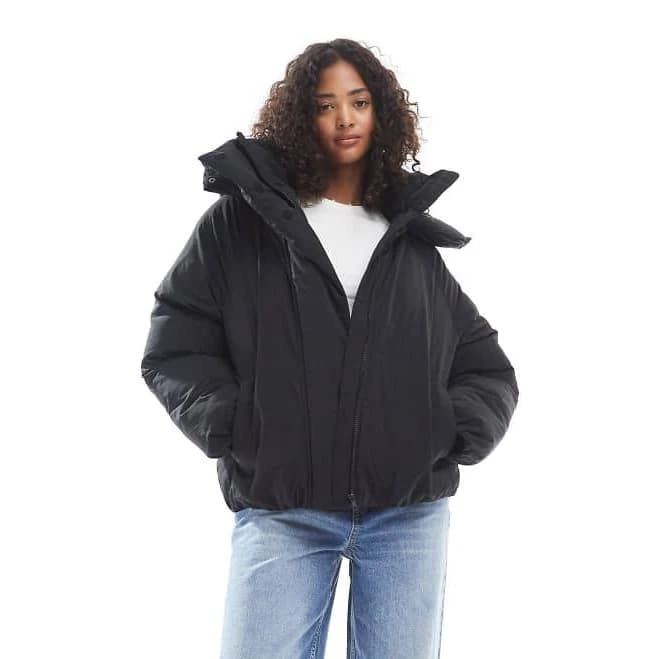 ASOS Design Cloud Puffer Jacket with Oversized Hood