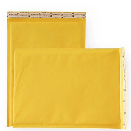 1000 Bulk Pack 10.5x16 Inch Kraft Mailers Lightweight Shipping Envelopes, Gold