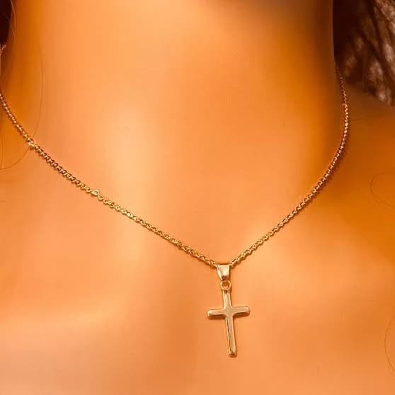 Gold Filled Cross Necklace
