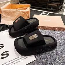 2025 Summer new thick soled increase slippers comfortable soft soled foot massage shopping leisure sandals - AliExpress