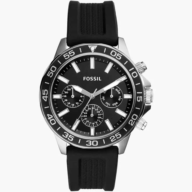 Fossil Men's Bannon Multifunction Silicone Watch