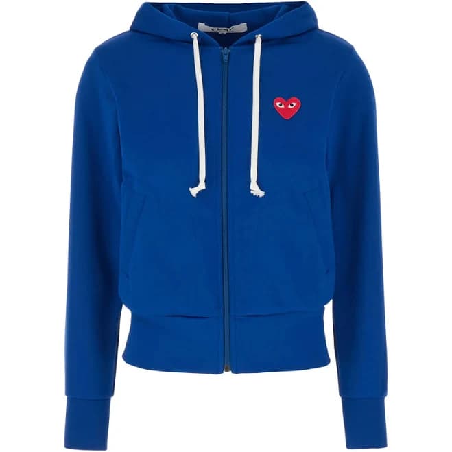Play Women's Comme Des Garcon Zip-up Hoodie