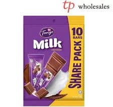 TANGO CHOCOLATE SHARE PACK MILK FLAVOUR 10 X 15G 150G Free Shipping World Wide