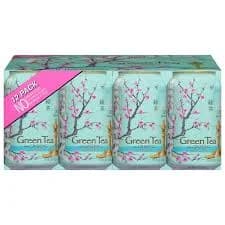 AriZona Green Iced Tea with Ginseng & Honey - 12 pk