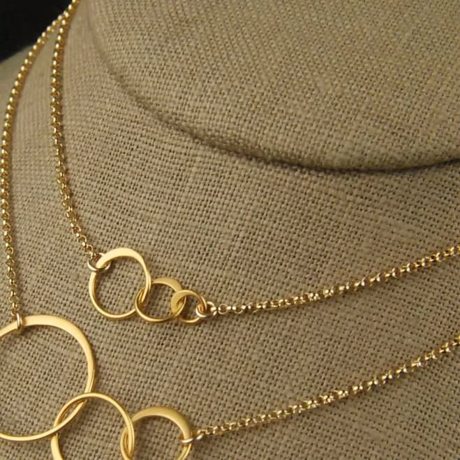 Interlocking Pendant Necklace