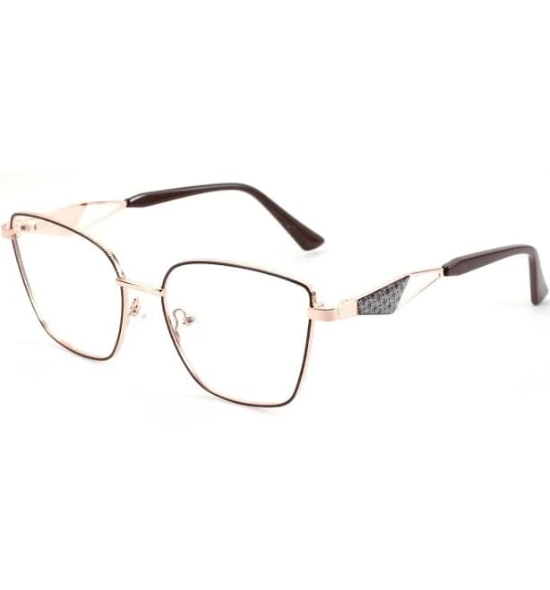 Rose Gold Cat-Eye Glasses