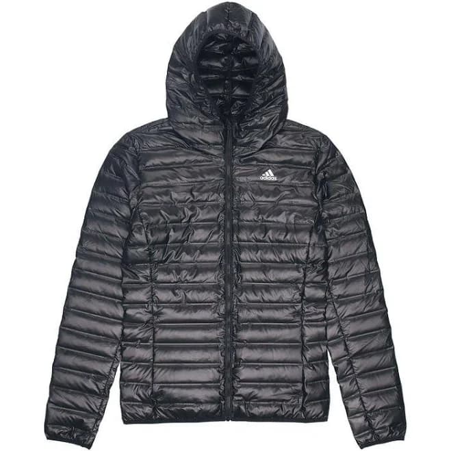 adidas Men's Casual Sports Hooded Down Jacket