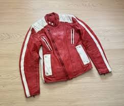 Genuine Leather Vintage 90's Women's Genuine Leather Moto Racing Jacket | Grailed