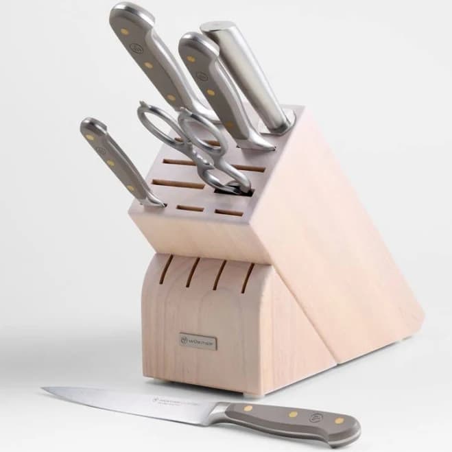 Wusthof Classic Color Velvet 7-Piece Knife Block Set