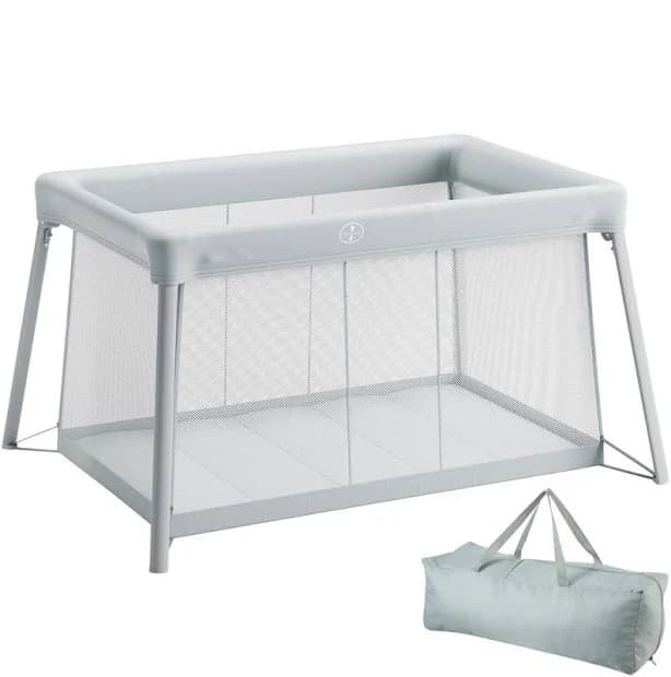 SKYSHALO Baby Travel Crib and Play Yard