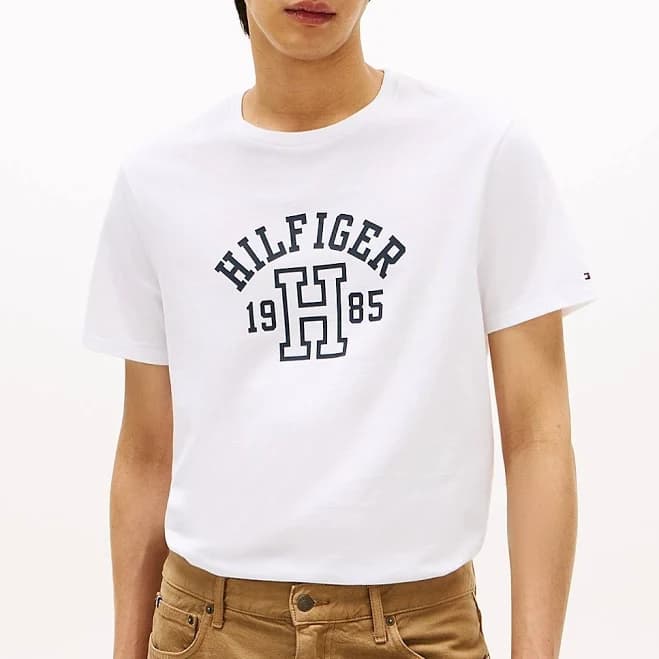 Tommy Hilfiger Men's Hilfiger 1985 Logo T-Shirt