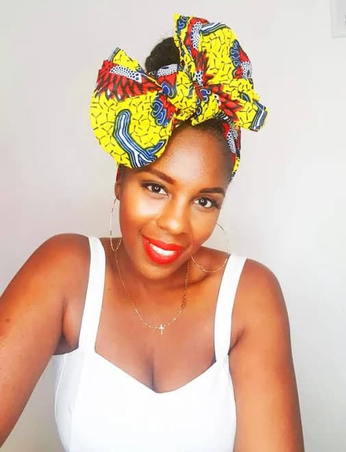 African Wax Print Head Wrap