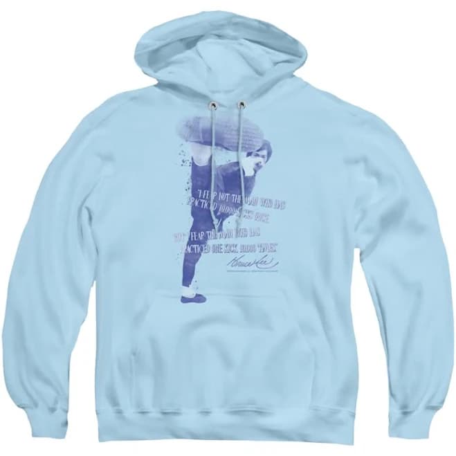 Bruce Lee Men's 10,000 Kicks Pullover Hoodie