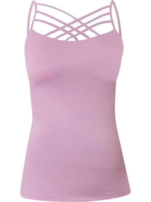 Womens Luxury Divas Cage Top Spaghetti Strap Tank Camisole