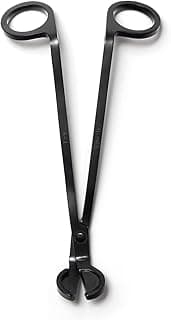 Wick Trimmer | Keep Candle Wick Neatly Trimmed Before Each Burn | Matte Black Metal with Boy Smells Logo Engraved (1 Piece)