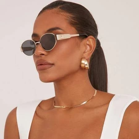 Cateye Metal Sunglasses