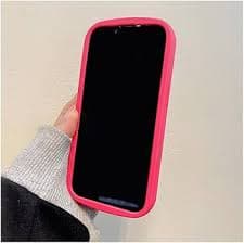 Amazon.com: FORLUZ Luxury Soft Candy Color Silicone Phone Case for iPhone 15 14 13 12 11 Pro Max Plus X XR Xs Max Shockproof Bumper Case Back Cover,Black,for iPhone 14 Plus :