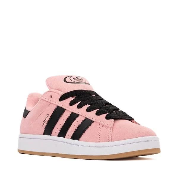 Womens adidas Campus '00s Athletic Shoe - Semi Pink Spark / Black / White - Size 10