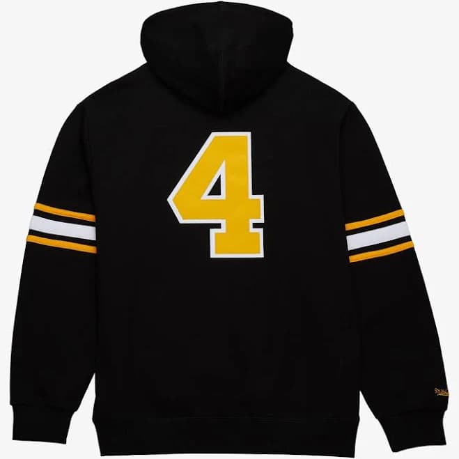 Bobby Orr Boston Bruins 1971 Fleece Pullover Hoodie