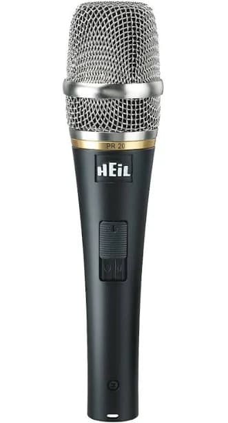 Heil Sound PR-SUT Handheld Cardioid Dynamic Microphone with On/Off Switch