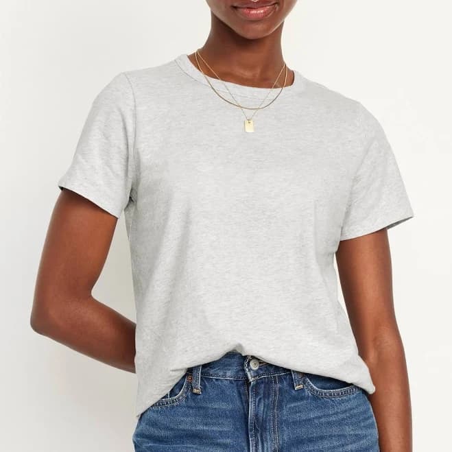 Old Navy Women's Everywear Crew-Neck T-Shirt