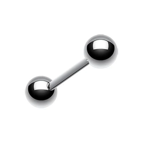 14 Gauge Internally Threaded Straight Barbell