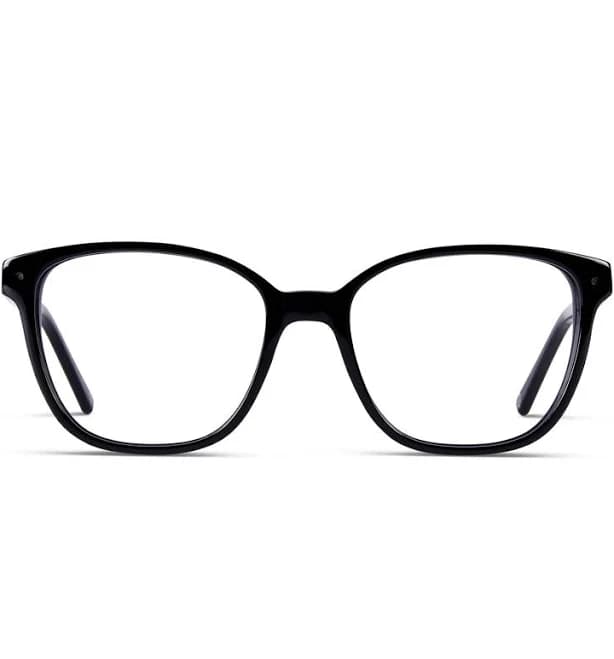 Cat-Eye Shiny Black Prescription Included Online Eyeglasses Muse Hopper Women's Frames, Discounted, FSA/HSA, Bifocal, Transitions , Stylish, Cool