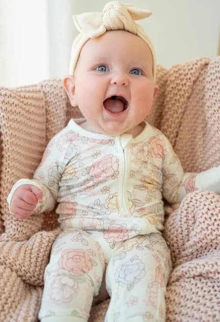 Boosh Baby Pastel Floral Zippy