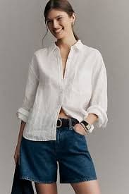 Kendra Dandy Print Buttondown Shirt | Anthropologie UK