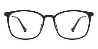 Griffin - Rectangle Black Glasses for Men & Women - Lensmart