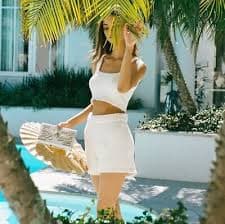 NWT SABO skirt Arcadia Knit lounge comfort Shorts sz S | eBay