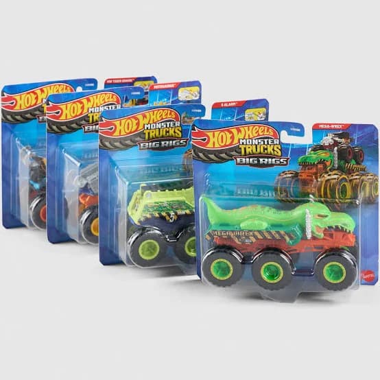 Hot Wheels Monster Trucks Big Rigs in Assorted