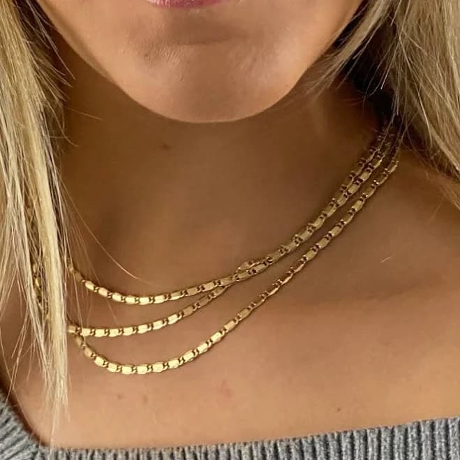 3-Layer Choker Necklace
