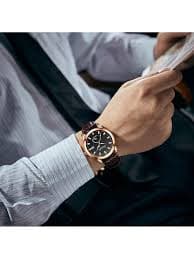 Sunlifex Men's Wristwatch, Quartz Classic Casual Watch, Men's Calendar Leather Strap Watch | SHEIN