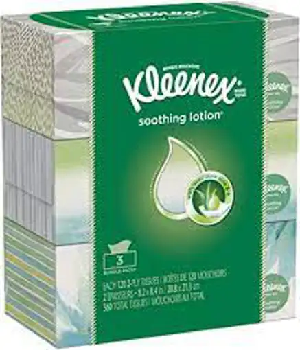 Kleenex Soothing Lotion Facial Tissues
